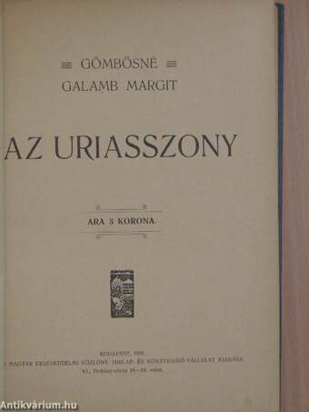 Az uriasszony