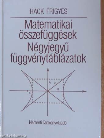 Matematikai összefüggések/Négyjegyű függvénytáblázatok