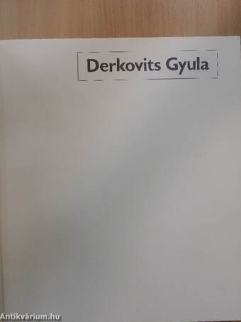 Derkovits Gyula