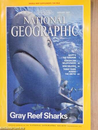 National Geographic January-December 1995.