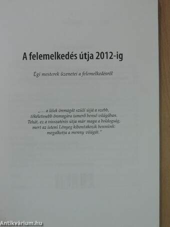 A felemelkedés útja 2012-ig