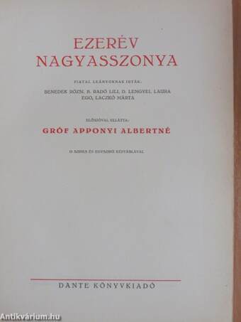 Ezerév nagyasszonya