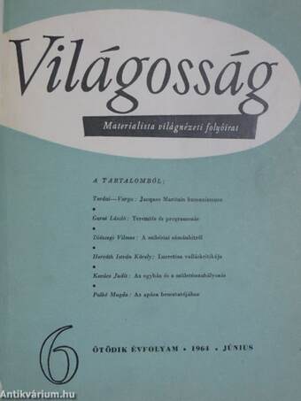 Világosság 1964. (nem teljes évfolyam)