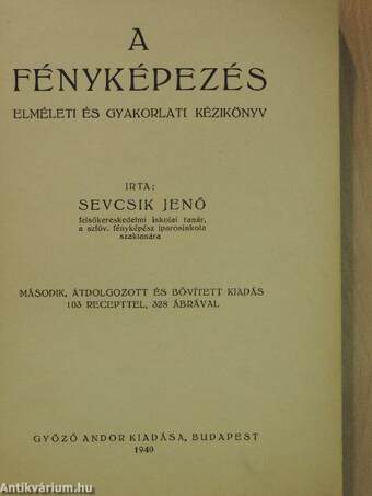 A fényképezés