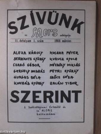 Szívünk 1988. március