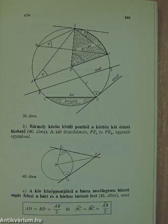 Matematikai összefoglaló