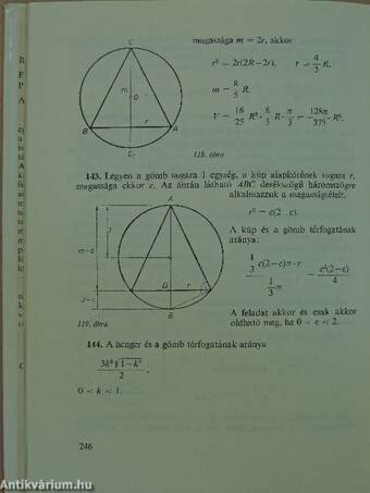 Elemi matematikai példatár II.