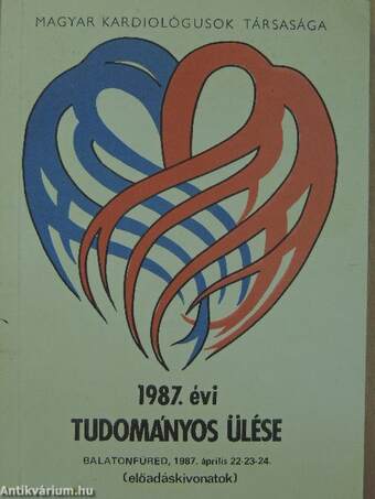 Magyar Kardiológusok Társasága 1987. évi tudományos ülése