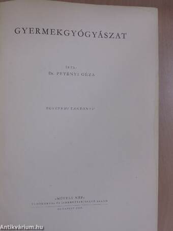 Gyermekgyógyászat