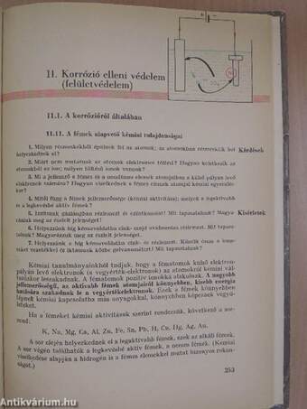 Fémipari anyag- és gyártásismeret I. 