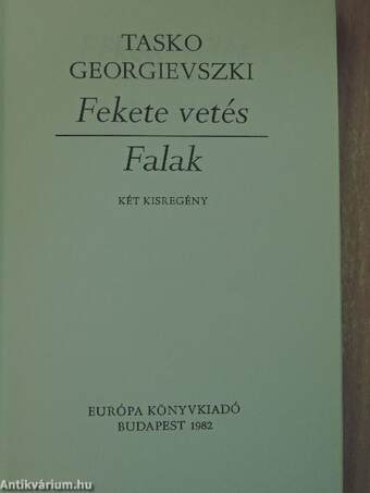 Fekete vetés/Falak