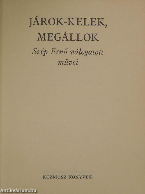 Járok-kelek, megállok