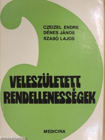 Veleszületett rendellenességek