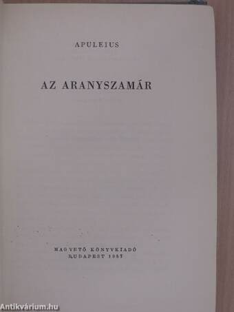 Az aranyszamár