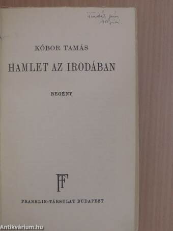 Hamlet az irodában