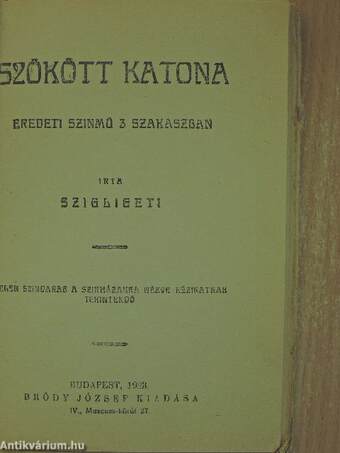 Szökött katona