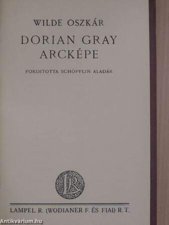 Dorian Gray arcképe