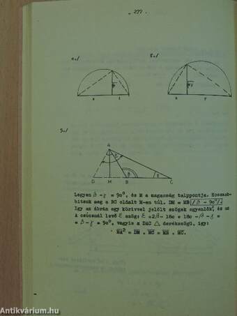 Matematika példatár II.