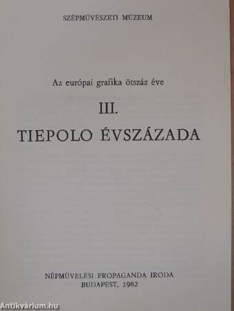 Tiepolo évszázada