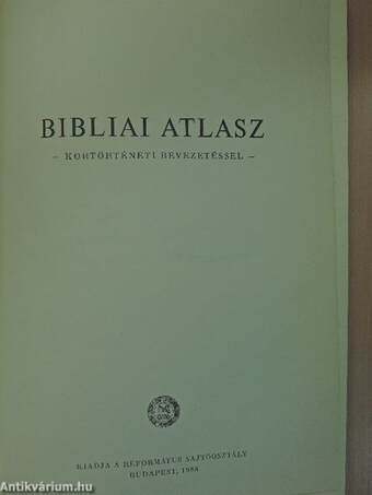 Bibliai atlasz