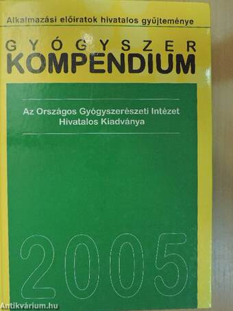 Gyógyszer kompendium 2005