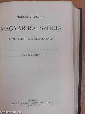 Magyar rapszódia I-IV.