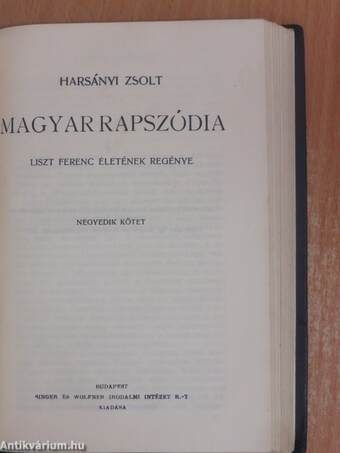 Magyar rapszódia I-IV.