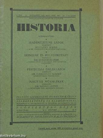 Historia 1928. november-december