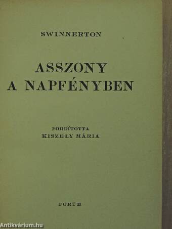 Asszony a napfényben I-II.