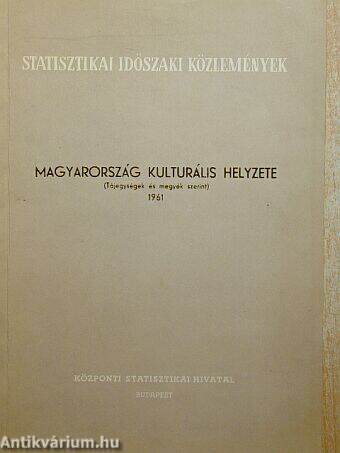 Magyarország kulturális helyzete 1961
