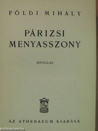 Párizsi menyasszony