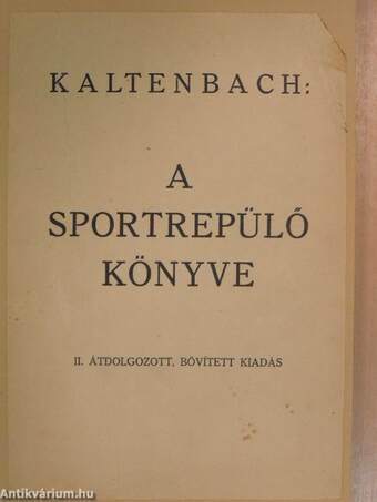 A sportrepülő könyve