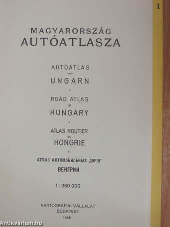 Magyarország autóatlasza