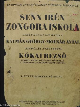 Zongoraiskola I.