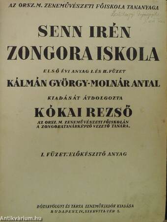 Zongoraiskola I.