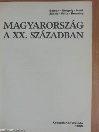 Magyarország a XX. században