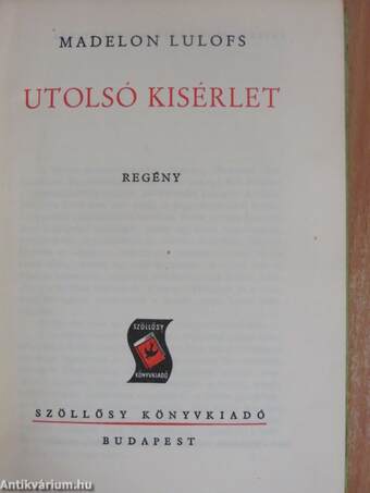 Utolsó kisérlet