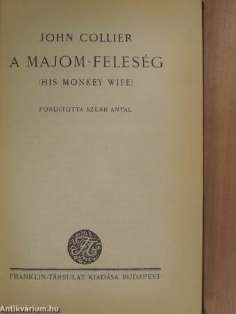 A majom-feleség