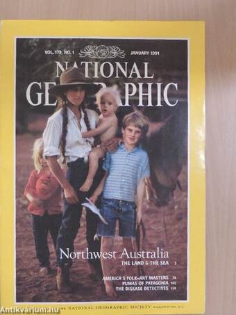 National Geographic January-December 1991.