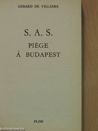 Piege a Budapest