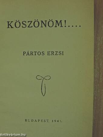 Köszönöm!...