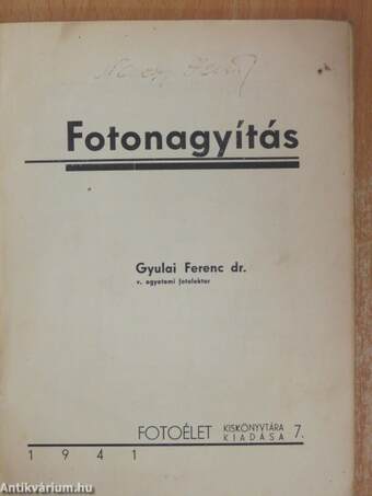 Fotonagyítás