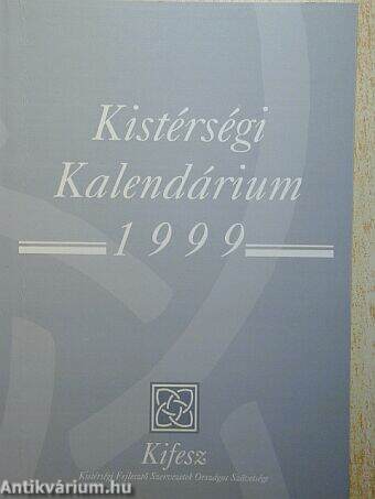 Kistérségi Kalendárium 1999