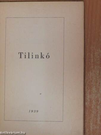 Tilinkó