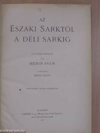 Az Északi Sarktól a Déli Sarkig I-III.