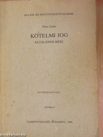 Kötelmi jog