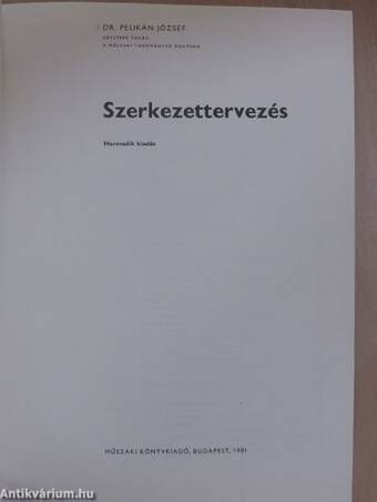 Szerkezettervezés