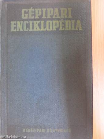 Gépipari enciklopédia 7.