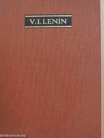 V. I. Lenin összes művei 18.