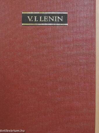 V. I. Lenin összes művei 34.